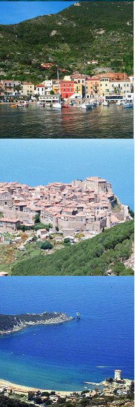 Giglio Island's towns, Tuscany