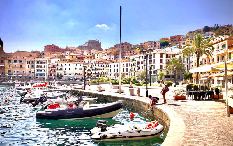 Porto Santo Stefano in Maremma Tuscany by Marco Faccini