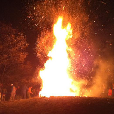 fire festival maremma tuscany.