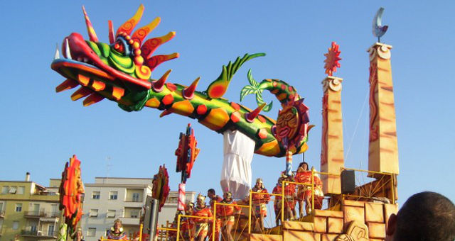 Follonica Carnival in Maremma Tuscany