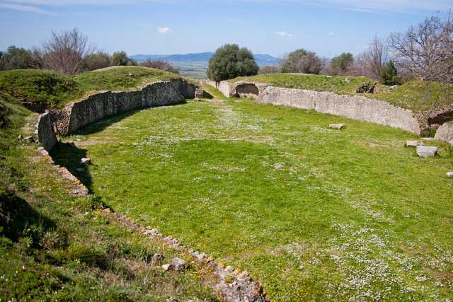 Ruins at the Etruscan site of Rosellae - RobinIversenRonnlund