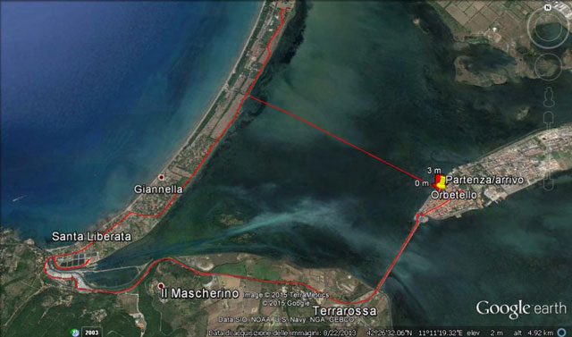 bicycle route argentario maremma tuscany