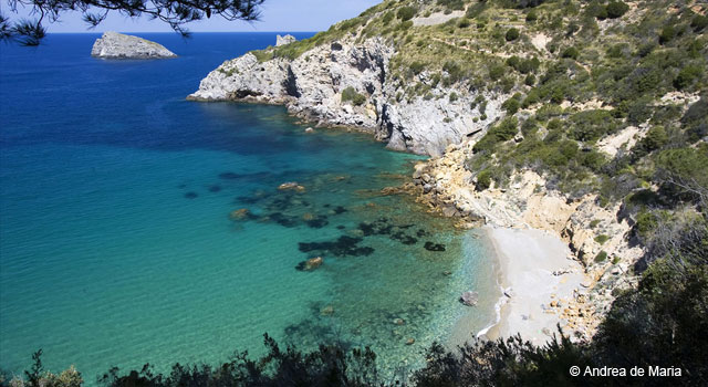 Cala del Gesso Bay, Argentario, Maremma Tuscany