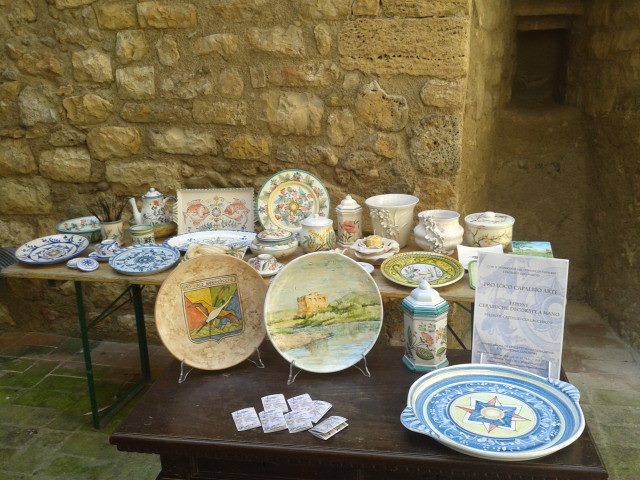 Capalbio ceramics' - Maremma Tuscany