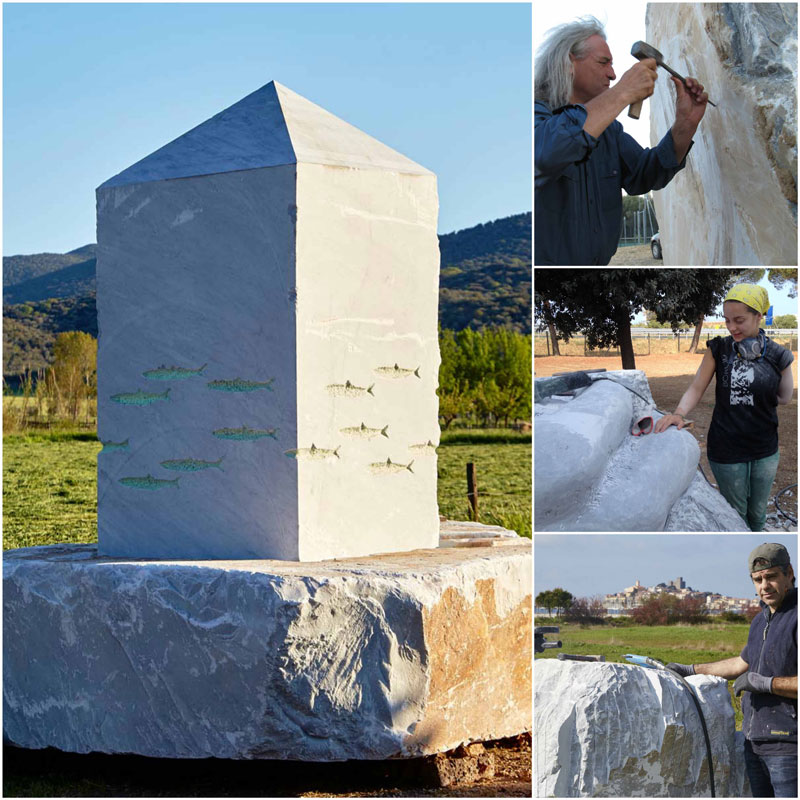 casa dei pesci art environment