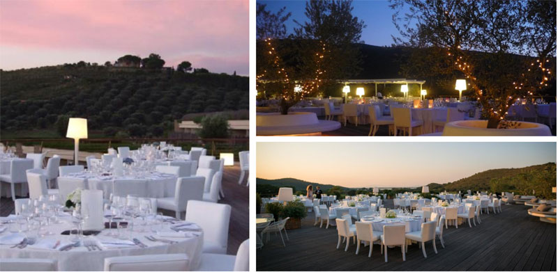Luxury Wedding Restaurant In Porto Ercole
