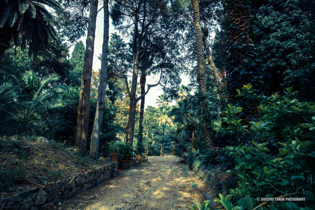 Corsini Botanical Garden in Porto Ercole