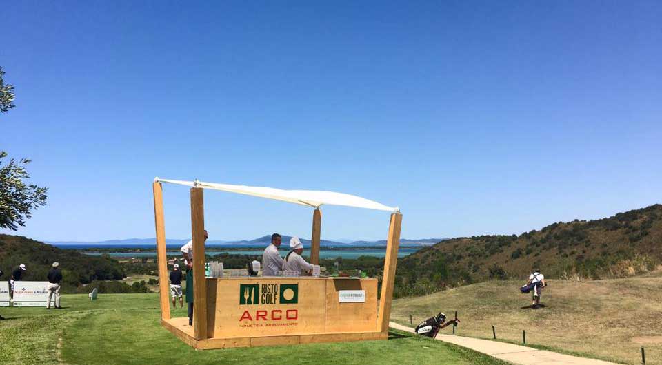 gourmet golf event argentario tuscany