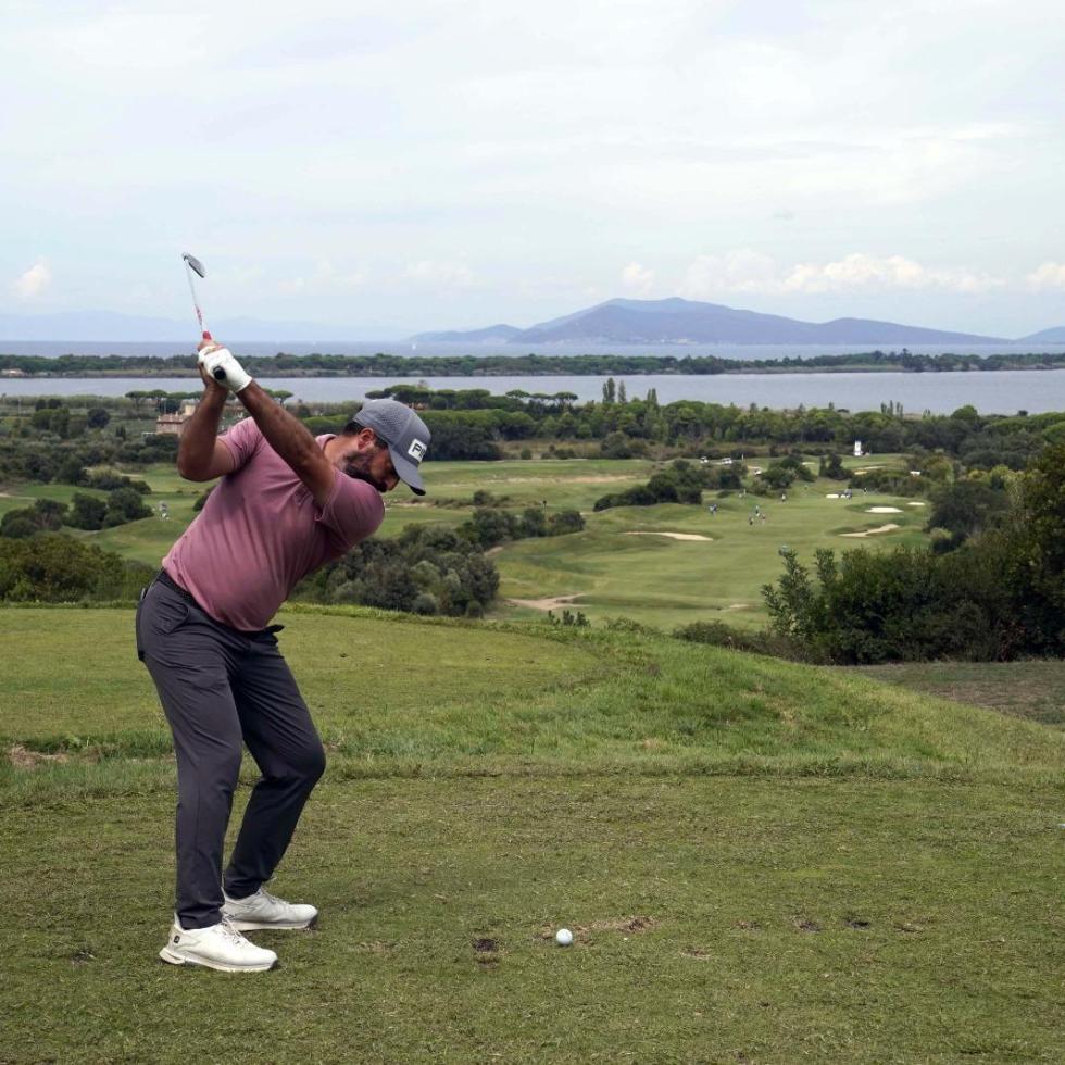 John Parry, winner of the Italian Challenge Open